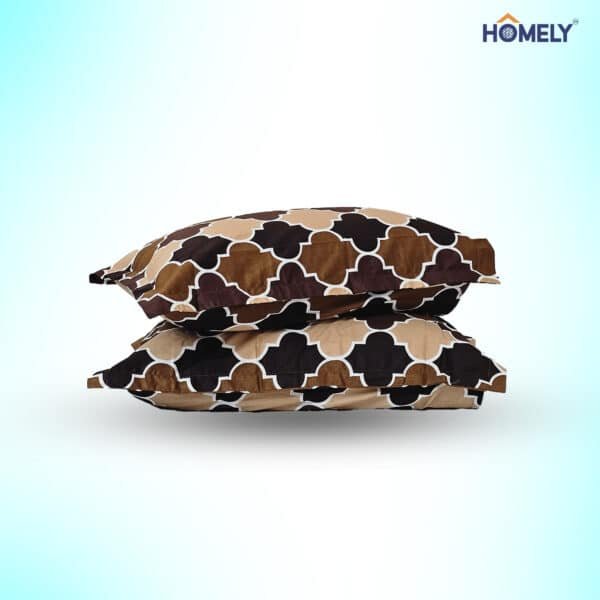 Brown Morrokon Pillow Cover