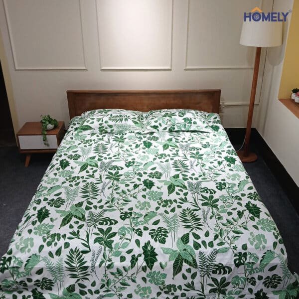 Green Jungle Bedsheet