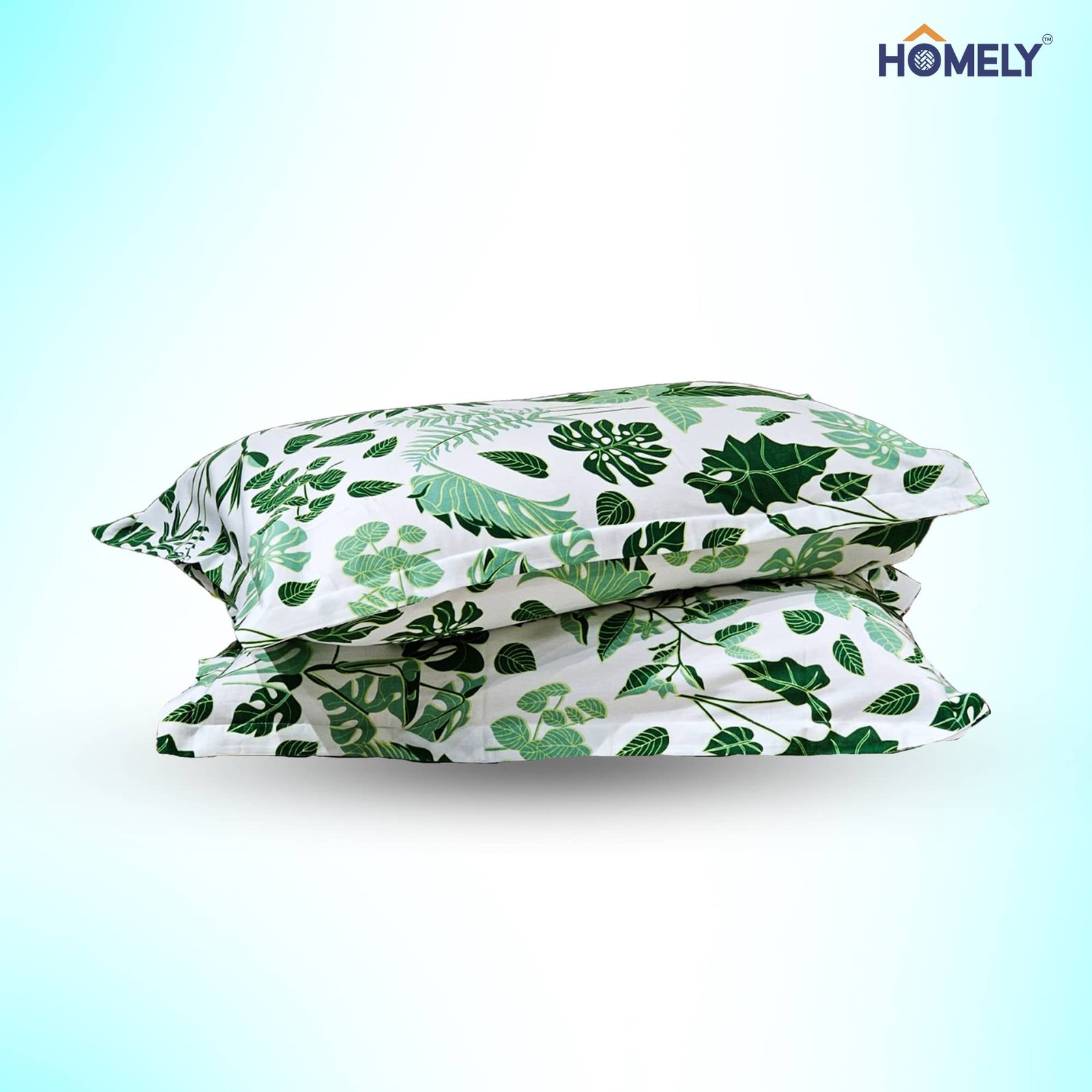 Green Jungle Pillow Cover Green Jungle Pillow Cover - Image 1