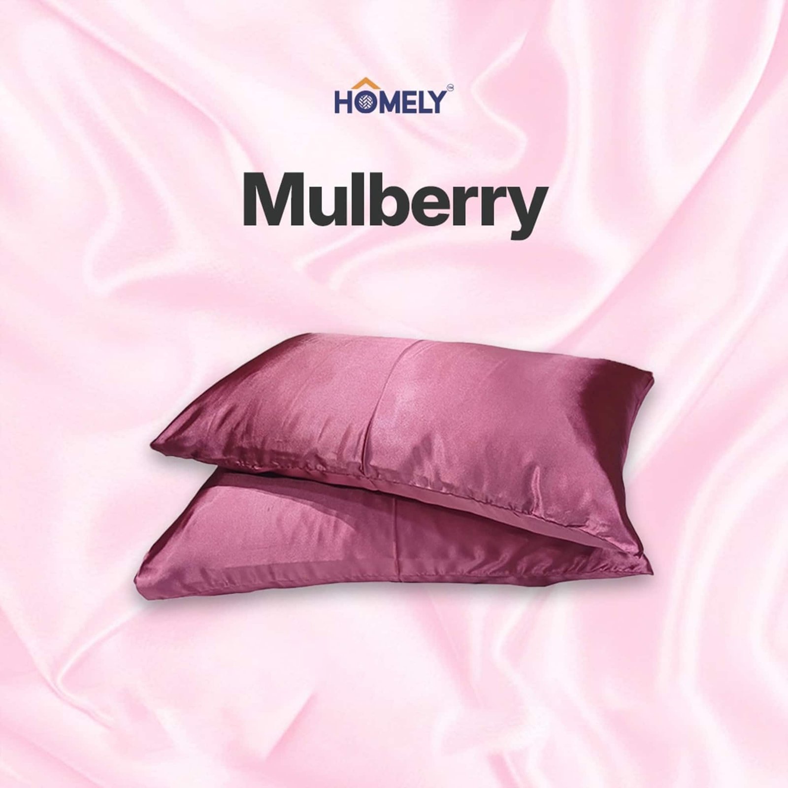 Mulberry Satin Pillowcase Mulberry Satin Pillowcase - Image 1