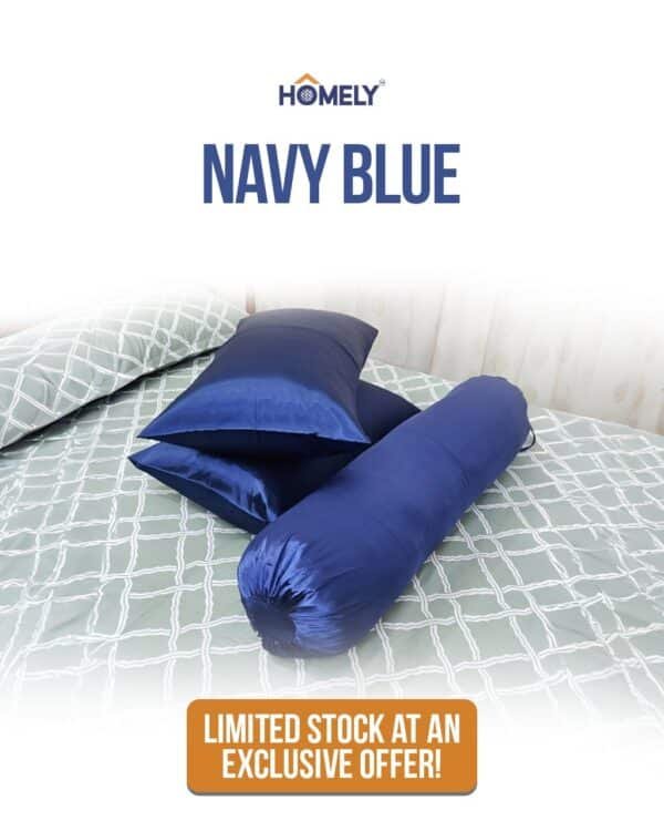 Navy Blue Satincase Combo