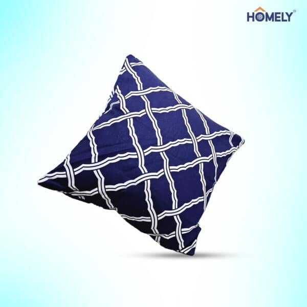 Navy Premium Vector Cushion Cover