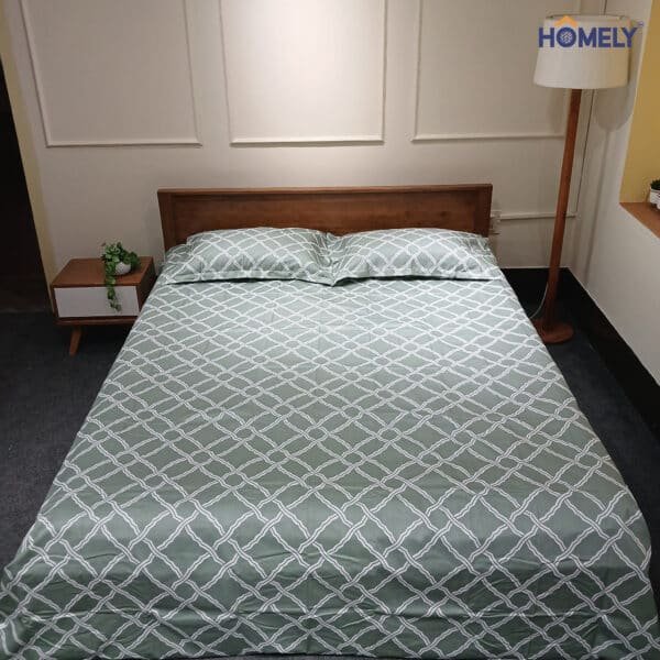 Sage Premium Victor Bedsheet