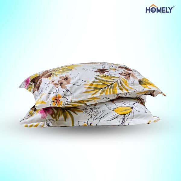 Sunset Flower Pillow Cover