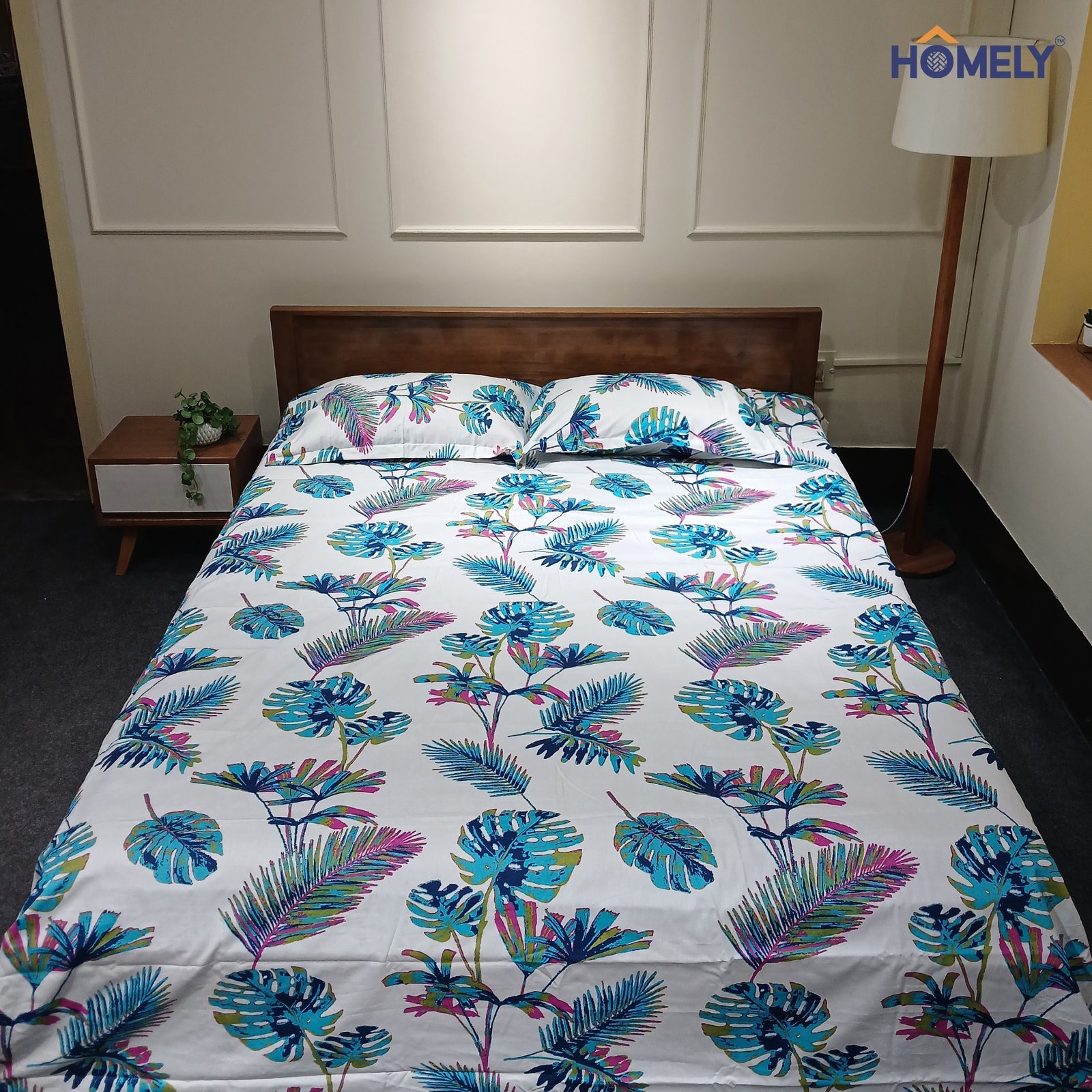 White Forest Bedsheet White Forest Bedsheet - Image 1