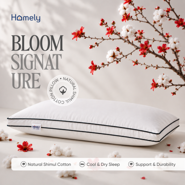 Bloom Signature Shimul Cotton Pillow
